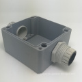 super precision China Filter housing with plastic sprayed surface die casting aluminum parts